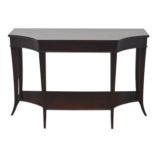 Barbara Barry for Baker Modern Mahogany Console Entry Table For Sale