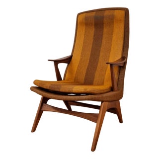 Highback Satelitte Chair by Karl Edvard Korseth, Norway, 1950s For Sale
