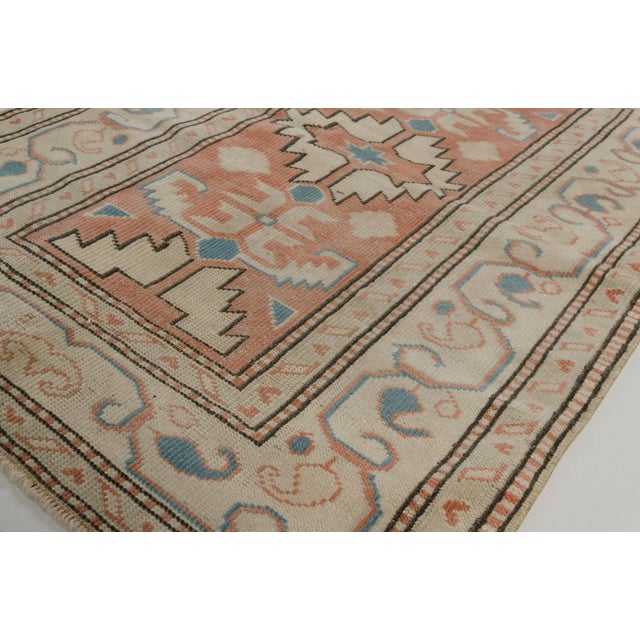 Mid 20th Century Small Oushak Area Carpet For Sale - Image 4 of 9