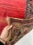 Late 19th Century Late 19th Century Ancient Kurdish Reds Aubergine & Emerald Green Runner Rug 4.3 X 11.10 For Sale In Milwaukee - Image 6 of 12