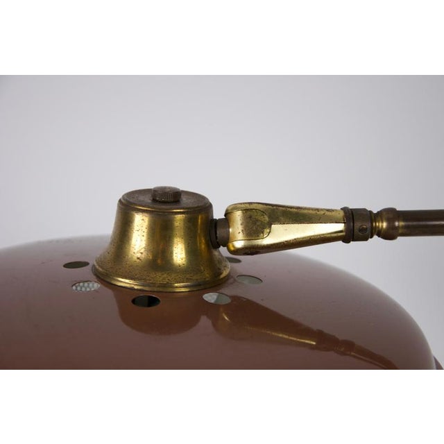 Mid-Century Modern American Brass and Metal Table Lamp, 1960s For Sale - Image 11 of 13
