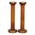 Antique Yarn Spool Candlestick Holders, a Pair For Sale