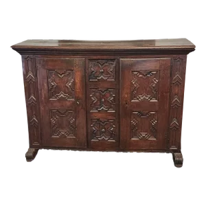 19th C Italian Tuscan Church Vestment Cabinet