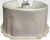 Vintage Sherle Wagner Scalloped White Porcelain Drop-in Sink Basin Fluted Hollywood Regency For Sale - Image 12 of 15