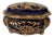 Blue Porcelain Box with Gilt Highlights, 1900s For Sale