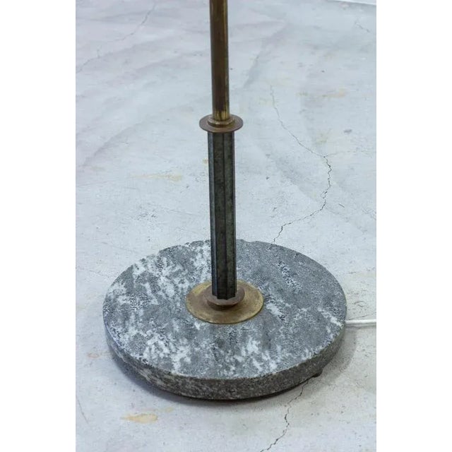 Modern Swedish Marble Floor Lamp, 1940s For Sale - Image 4 of 10