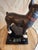 Antique National Foundry Cast Iron Boston Terrier Dog Doorstop Left Facing #149 C. 1920s For Sale - Image 11 of 18