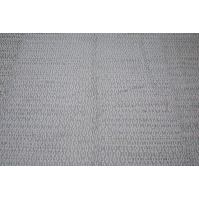 Shabby Chic Vintage Turkish Anatolian Hand Made Natural Color Modern Kilim,7'8"x8'9" For Sale - Image 3 of 5