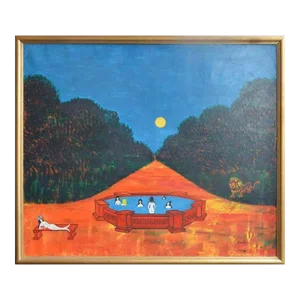 Nocturnal Swims by Nicola Ortis Poucette