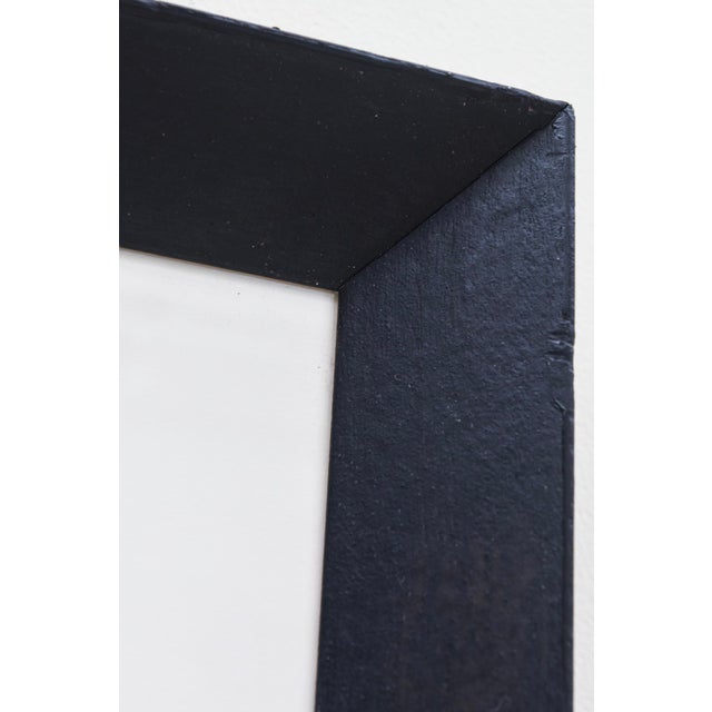 Black Mid Century Modern Signed Black and White Etching Custom Framed For Sale - Image 8 of 11