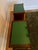 Art Deco 1990s Pair of Sculptural Art Deco Revival Burlwood Nightstands With Green Glass Tops For Sale - Image 3 of 6