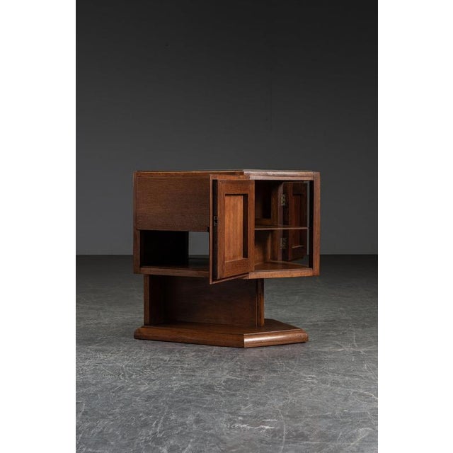 Wood Amsterdam School Cabinet, 1920s For Sale - Image 7 of 16