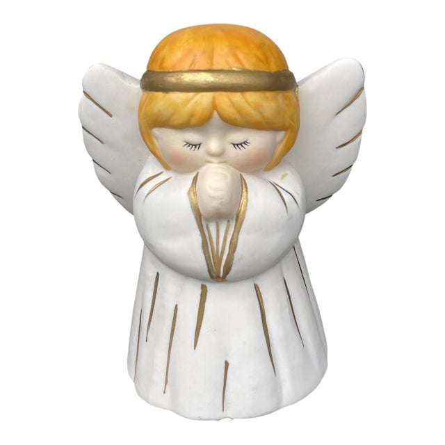 Vintage Christmas Angel Music Box - “Hark the Herald Angels Sing” For Sale