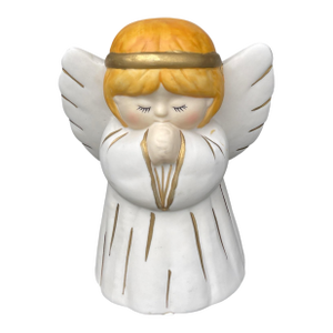 Vintage Christmas Angel Music Box - “Hark the Herald Angels Sing”