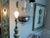 1980s Uttermost Silver and Gold Lamp For Sale - Image 11 of 12