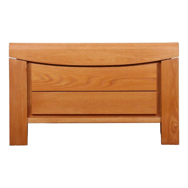 Vintage Chest of Drawers in Elm, 1980s For Sale