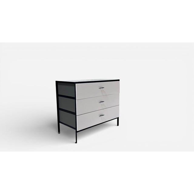 Mid-Century Modern Steelframe Dresser by George Nelson Associates for Herman Miller For Sale - Image 3 of 9