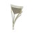 Traditional Wall Bracket in Antique Cream For Sale - Image 3 of 4