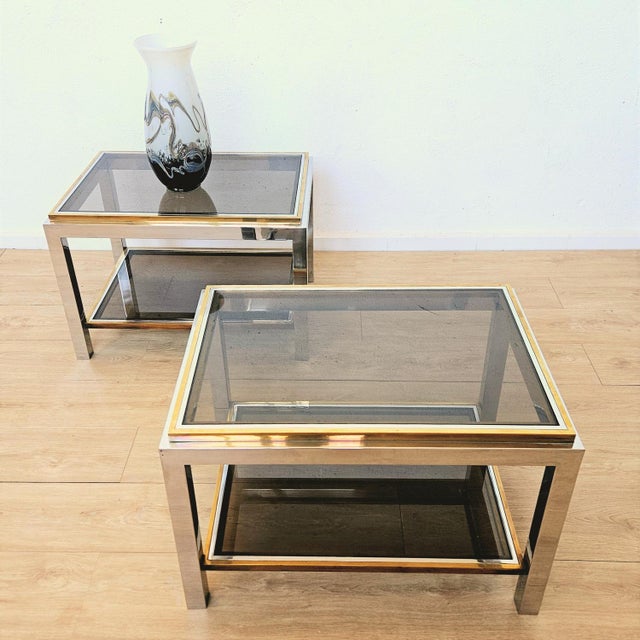 Side Tables by Jean Charles Paris, 1970s, Set of 2 For Sale - Image 6 of 11