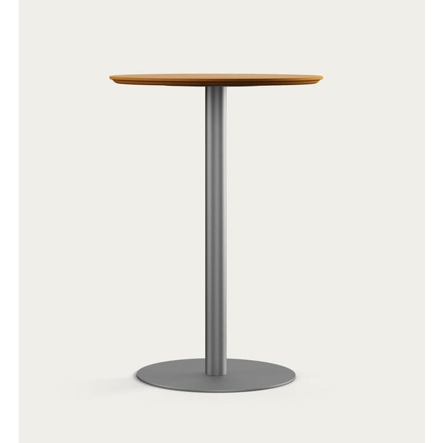 Henrik tengler train high table legs: graphite, tabletop: oak dark oil for one collection part of the original train table...