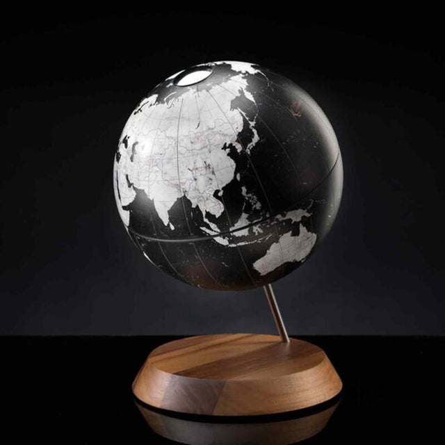 Contemporary Bridge Black Globe by Zoffoli Mappamondi For Sale - Image 3 of 7