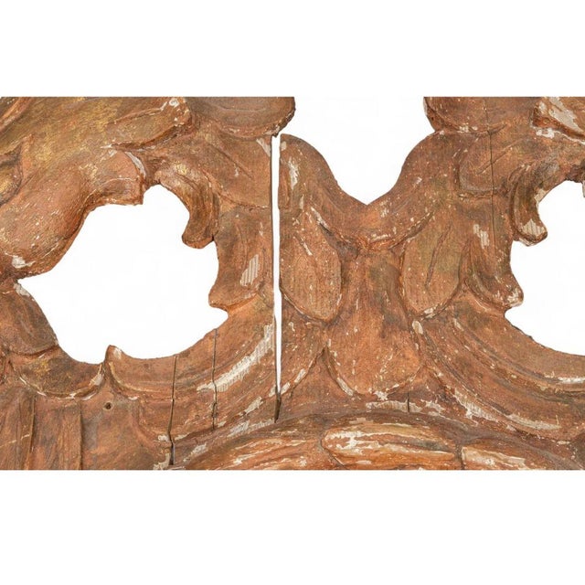 Brown Mid 19th Century Neoclassical Mirror Frame For Sale - Image 8 of 8