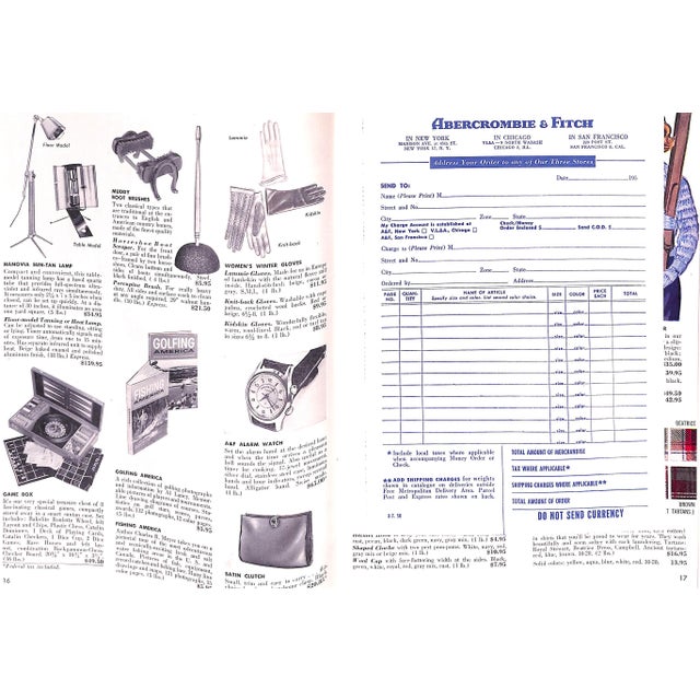 Abercrombie & Fitch Christmas Trail 1958 Catalog For Sale In New York - Image 6 of 11