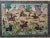 Persian Hand Painted Persian Tile Panel Hunt Scene / Persian Miniature Mosaic Art For Sale - Image 3 of 8