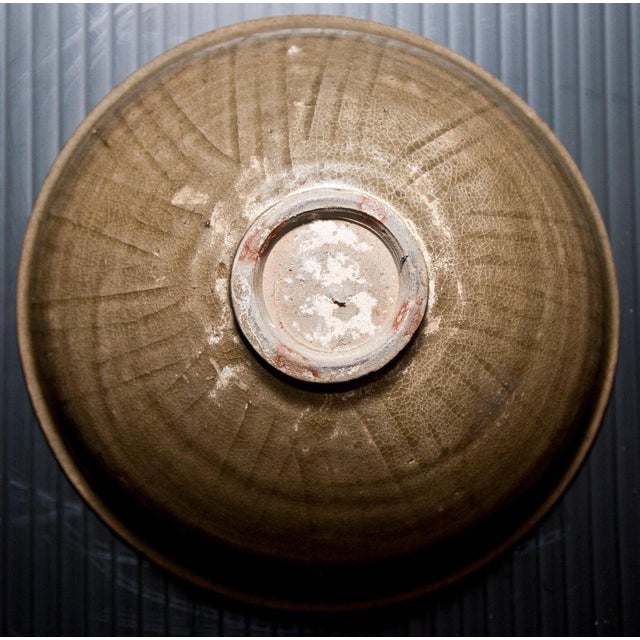 Antique Chinese Sung Period Stoneware Bowl For Sale - Image 3 of 5