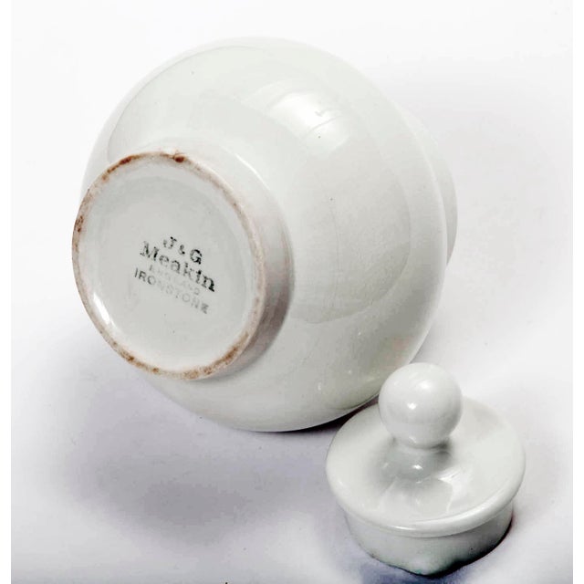 MidCentury Meakin & Co. English Ironstone Sugar Bowl Chairish