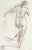 Nude is an original drawing in pencil on paper realized by Simon Goldberg(1913-1985). With the stamp of “Atelier Simon...