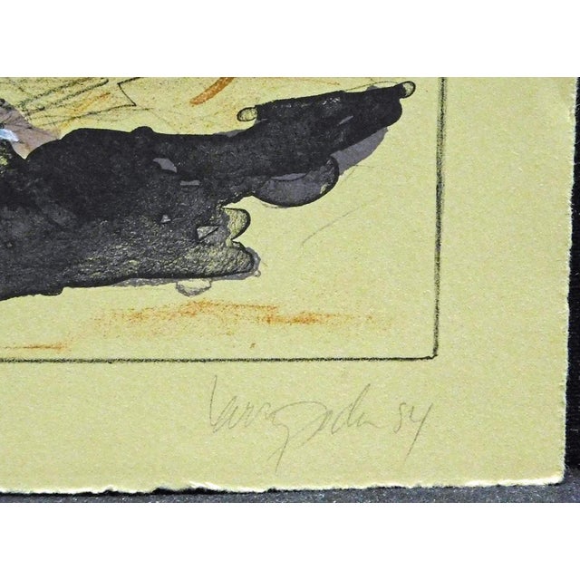 1990s Larry Fodor "Changing Eagle"1984 Original Color Hand Signed Make an Offer For Sale - Image 5 of 7