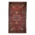 Antique Persian Bidjar Area Rug, Wool Pile, Floral Medallion, Early 1900s For Sale