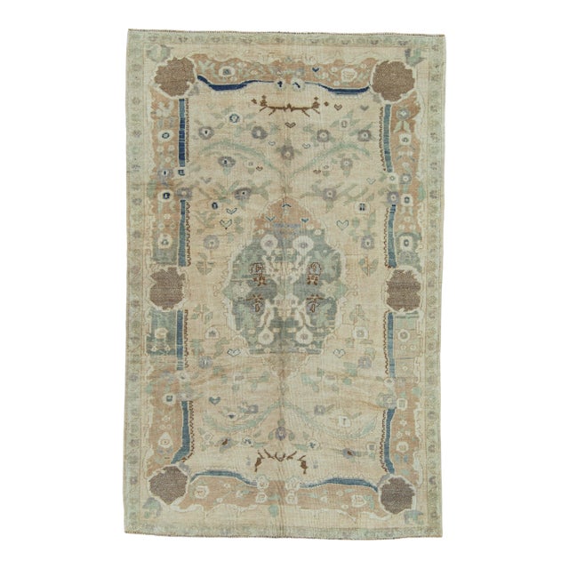 Turkish Vintage Rug 5'2" x 8'2" #20783 For Sale