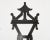 English Chinoiserie Style Ebonized Pagoda Artists Easel For Sale - Image 4 of 12
