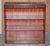 Flamed Hardwood Open Library Bookcases from Shaws of London, Set of 2 For Sale - Image 13 of 18