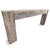 Rustic Rustic Salvaged Wood Beam Console Table For Sale - Image 3 of 7