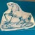Victorian Victorian Vintage Original Horse Etching Metal Plates Set of 2 For Sale - Image 3 of 5