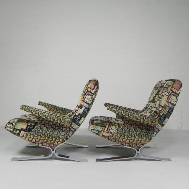Copenhagen Armchairs by Francois Letourneur, 1960s, Set of 2 For Sale - Image 13 of 18