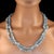 29-Inch Two-Strand Aquamarine Eternity Necklace – Polished Aquamarine Chips in Light to Dark Blue Discover timeless beauty...