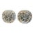Waterford Crystal Round Sphere Ball Candlesticks, Pair For Sale
