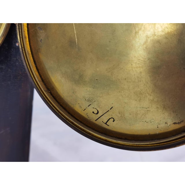 Antique Pendulum Clock in Walnut, 1900 For Sale - Image 12 of 14