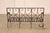 Metal Vintage Wrought Iron Scrollwork Garden Bench For Sale - Image 7 of 18