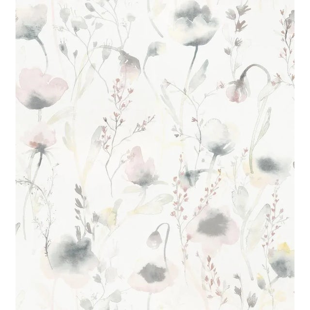 Contemporary Sandberg for The House of Scalamandré Lo Wallcovering, Pastel For Sale - Image 3 of 3