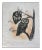1975 Martha Cawley Woodblock Print, Saw-Whet Owls, #1/100 For Sale