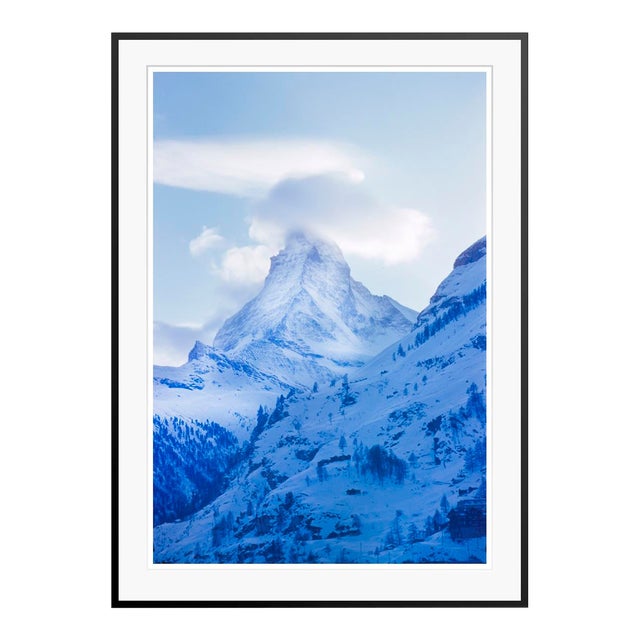 Toni Frissell 'Matterhorn' Archival Pigment Print Framed in Black For Sale
