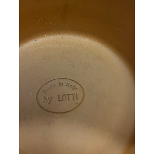 1980s Vintage Italian Terrecotte Lotti Ceramic Cherub Planter Bowl For Sale - Image 5 of 12