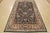 Farmhouse Fine Kashmar Rug 6’4” X 9’5” Blue Wool Vintage Hand-Knotted Oriental Carpet For Sale - Image 3 of 15