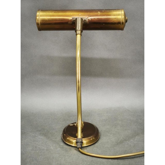 Adjustable Brass Desk Lamp, Germany, 1960s For Sale - Image 3 of 13