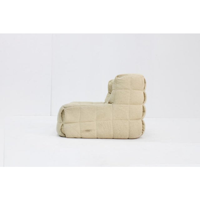 Textile Vintage Kashima Armchair by Michel Ducaroy for Ligne Roset, 1970s For Sale - Image 7 of 12